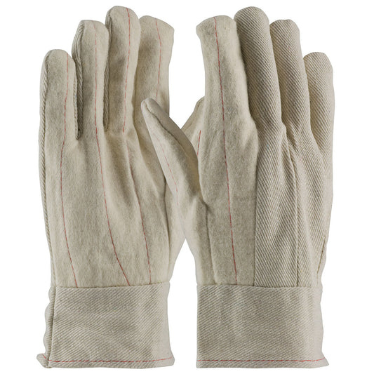 Band Top Cotton Gloves - PIP - Durable Canvas Design