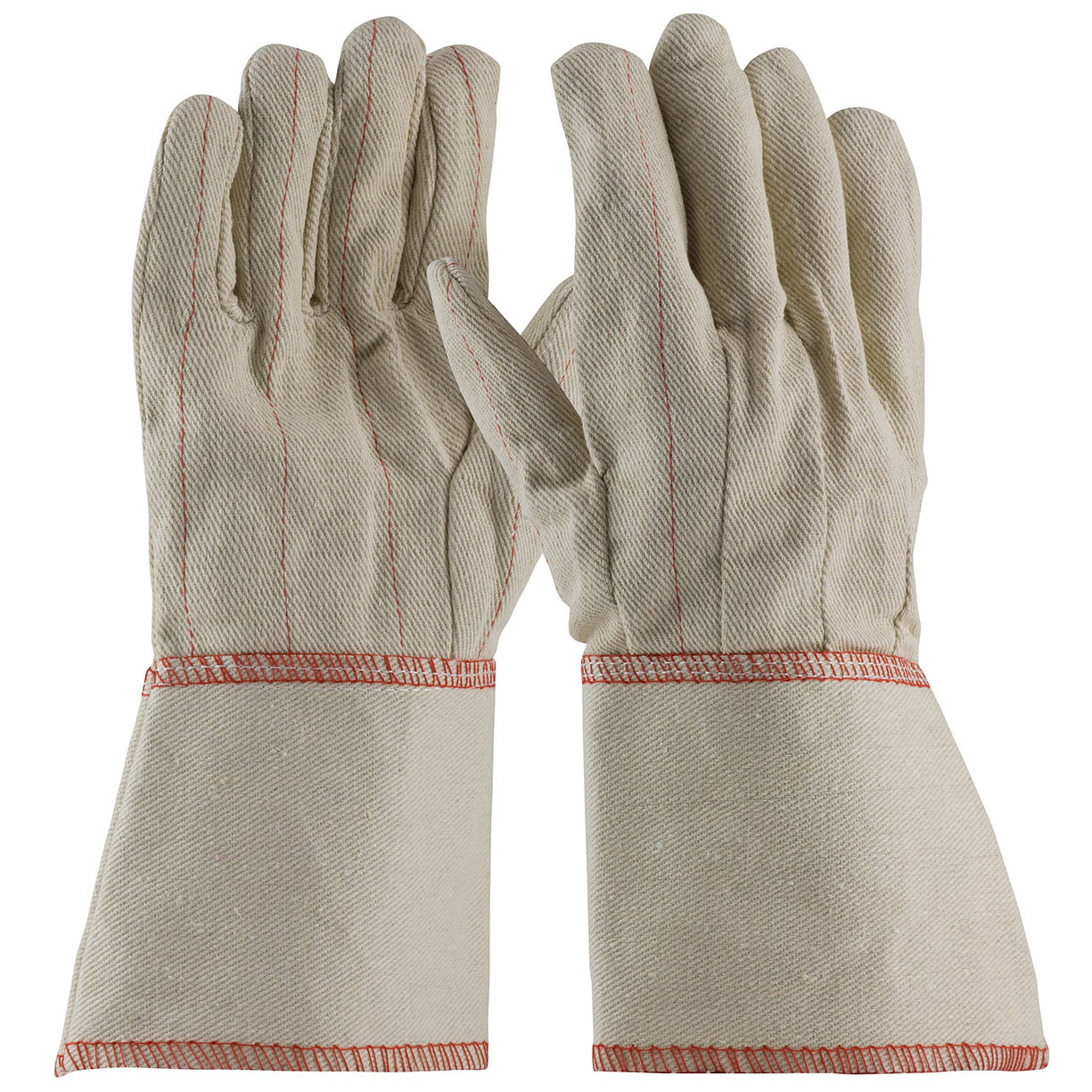 Gauntlet Cuff Cotton Gloves - PIP - Durable Protection