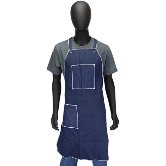 Blue Aprons | PIP | Stylish Denim Apron - PIP - Two Pockets