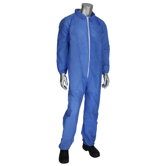 Blue Coveralls - PIP - Disposable SMS Protection