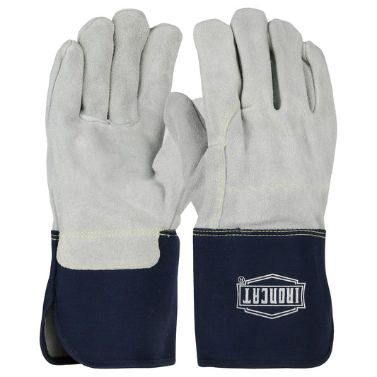 Aramid Stitching Leather Gloves - PIP - Durable Split Cowhide