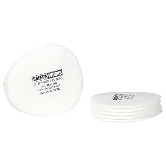 White Respirator Filters - PIP - Efficient Protection