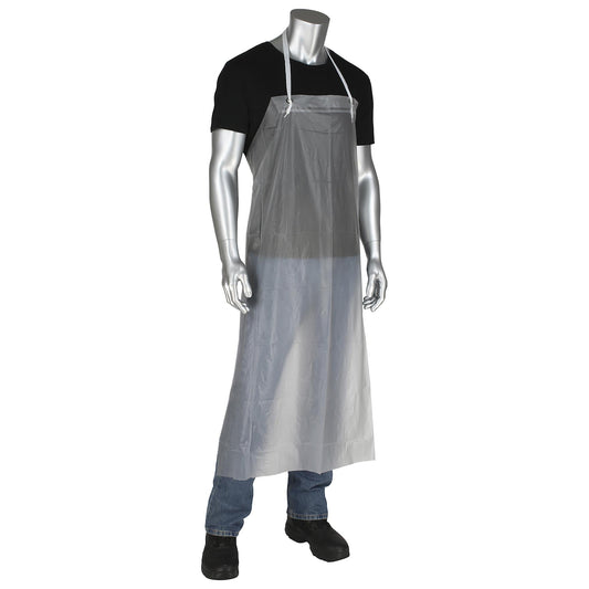 Clear Aprons | PIP | Uuc-45 Vinyl - Clear Apron - Durable Protection