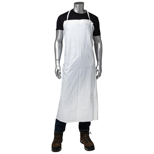 White Aprons - PIP - Durable Vinyl Material