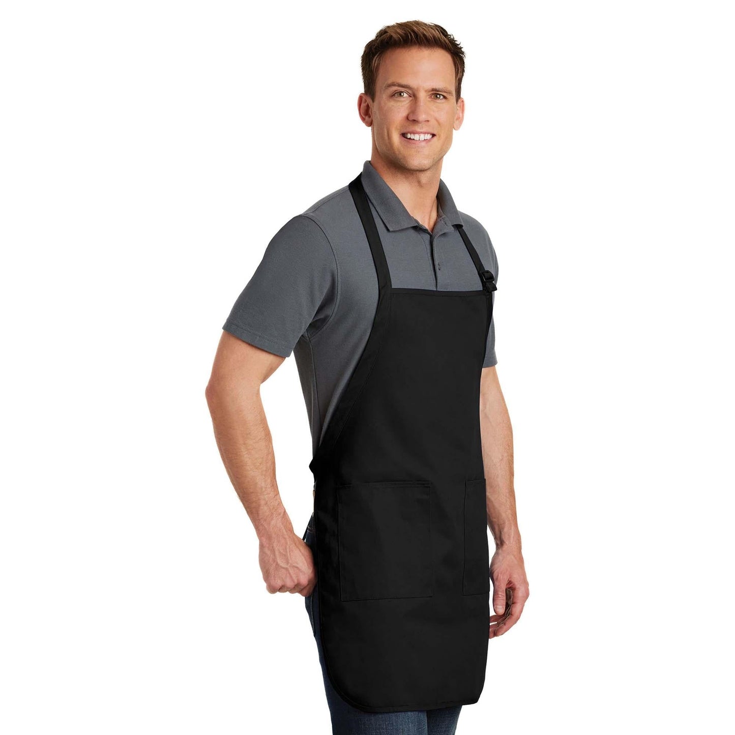 Navy Apron - Port Authority - Durable Fabric