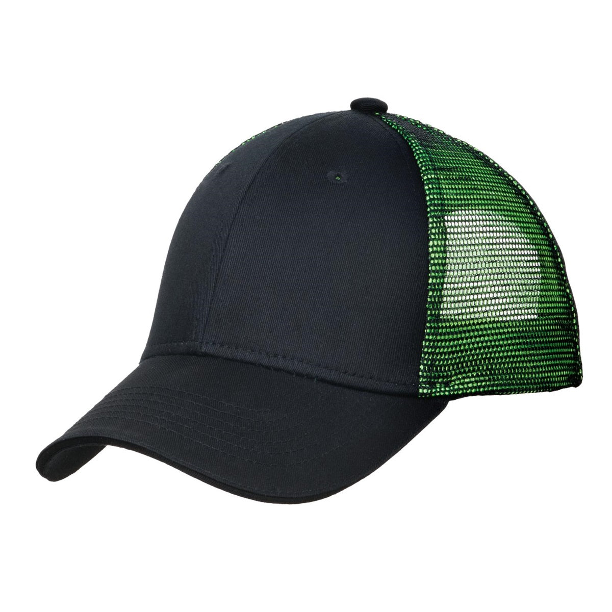 Black/Red Ball Caps - Port Authority - Two-Tone Style