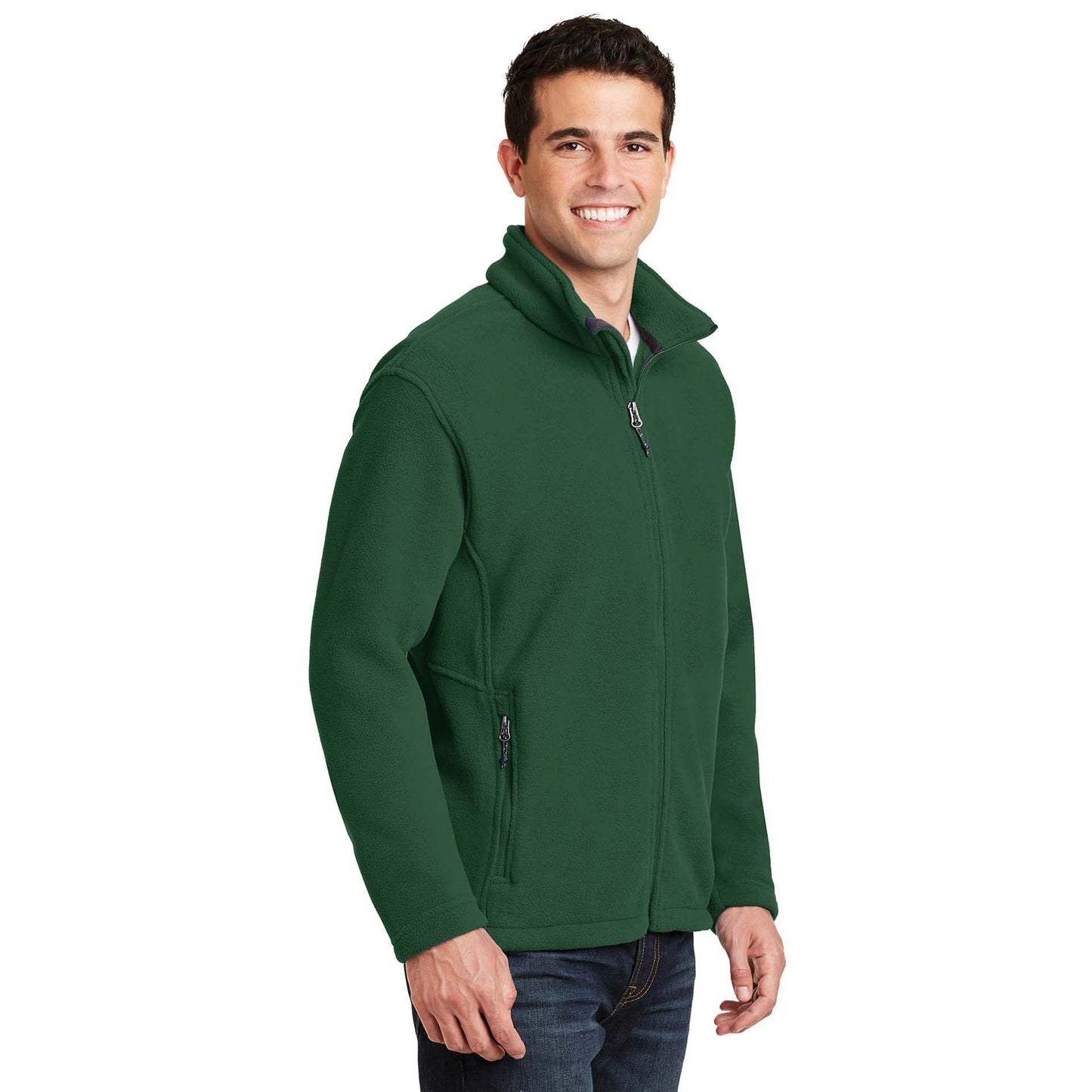 Deep Smoke Jacket - Port Authority - Fleece Material