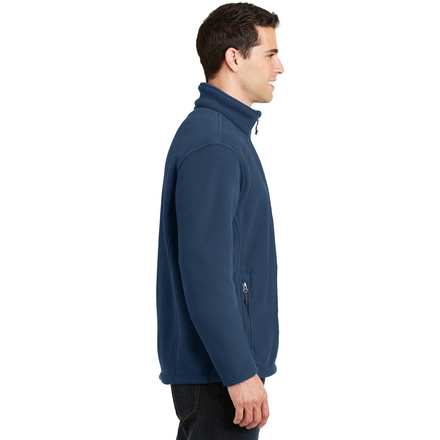 Deep Smoke Jacket - Port Authority - Fleece Material