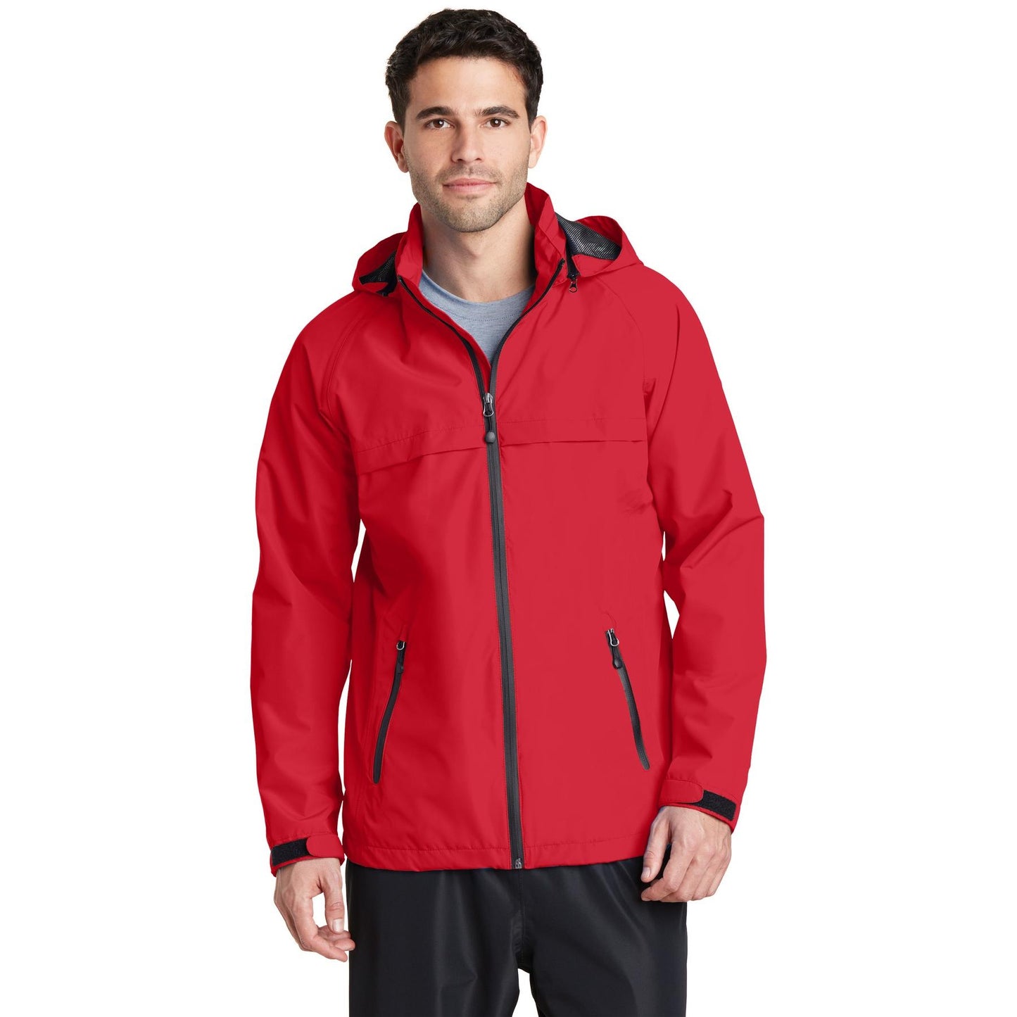 Black Waterproof Jacket - Port Authority - Seam-Sealed Design