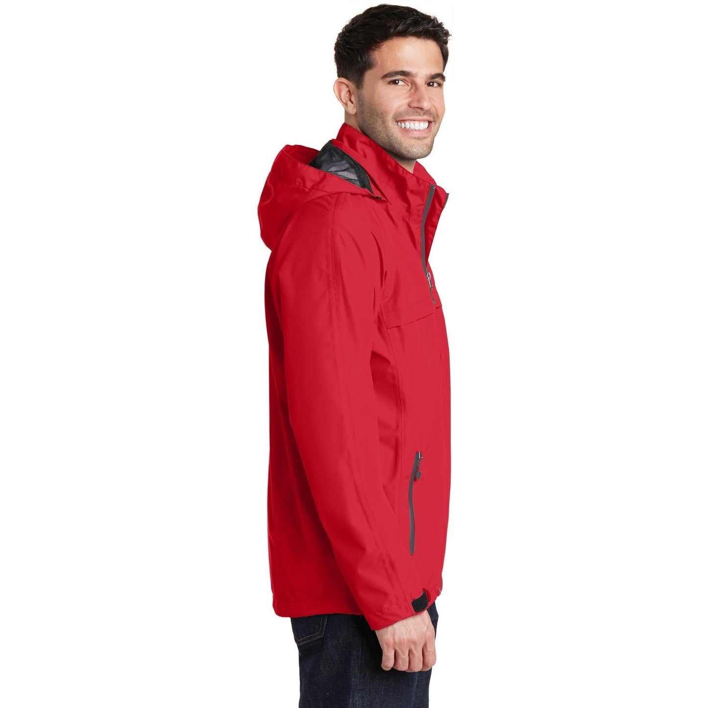 Black Waterproof Jacket - Port Authority - Seam-Sealed Design