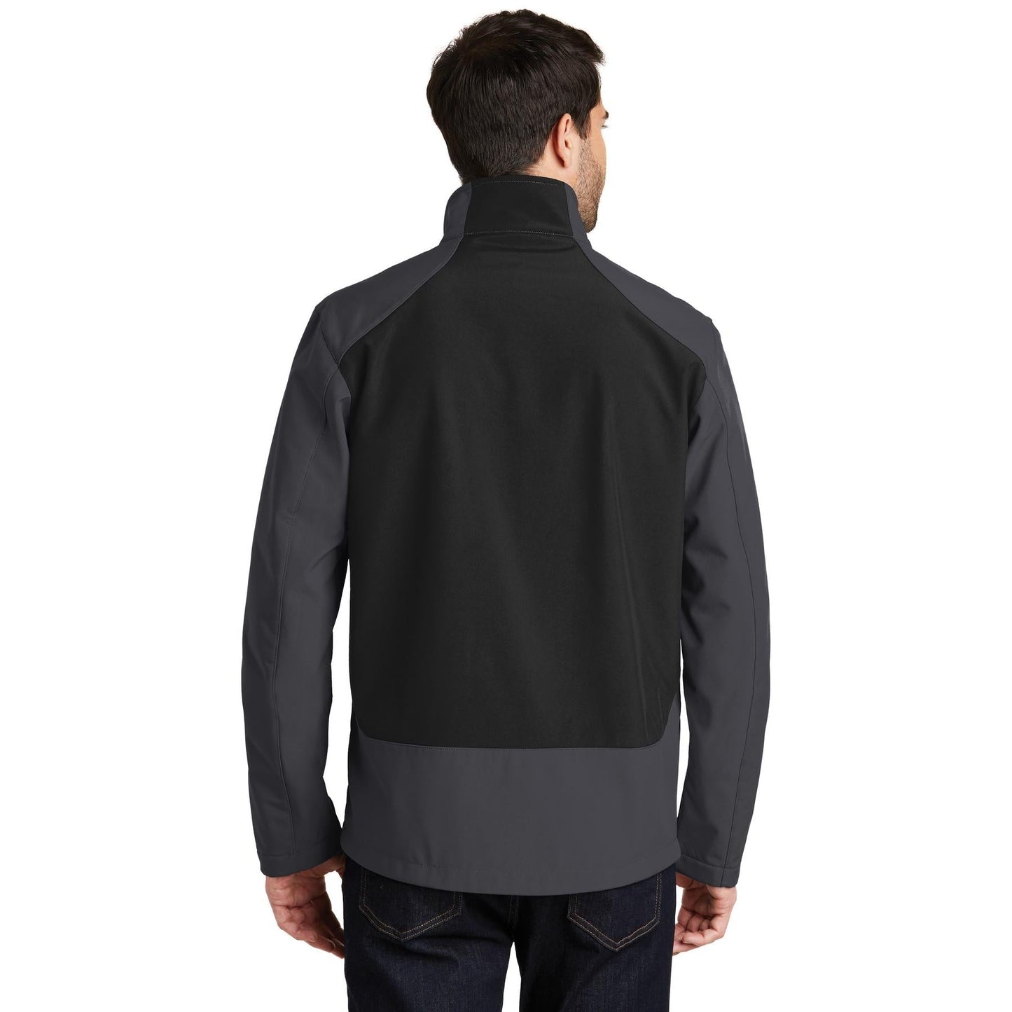 Battleship Grey Soft Shell Jacket - Port Authority - Stylish Design