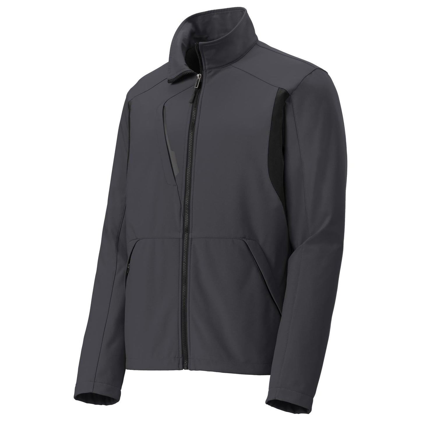 Battleship Grey Soft Shell Jacket - Port Authority - Stylish Design