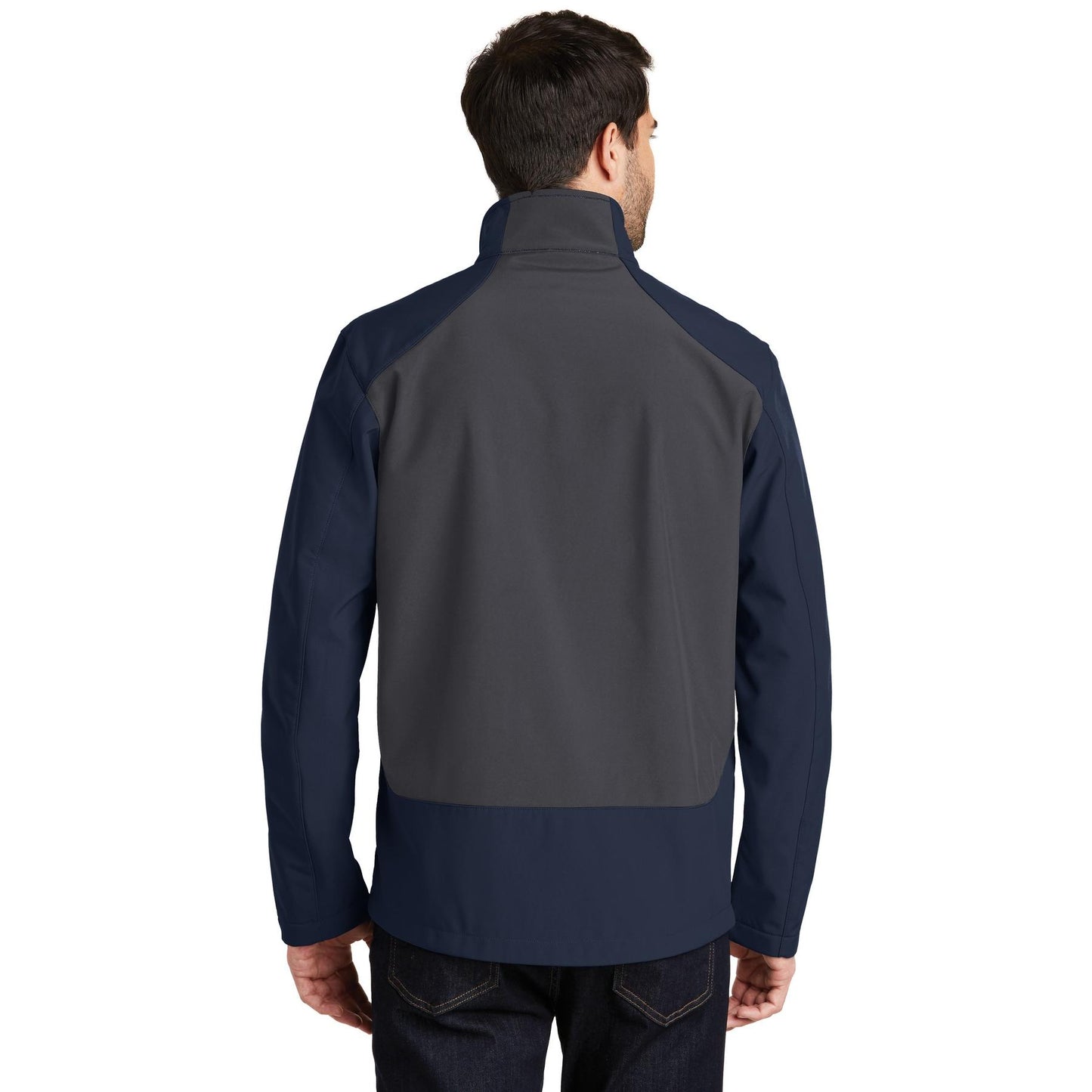 Battleship Grey Soft Shell Jacket - Port Authority - Stylish Design