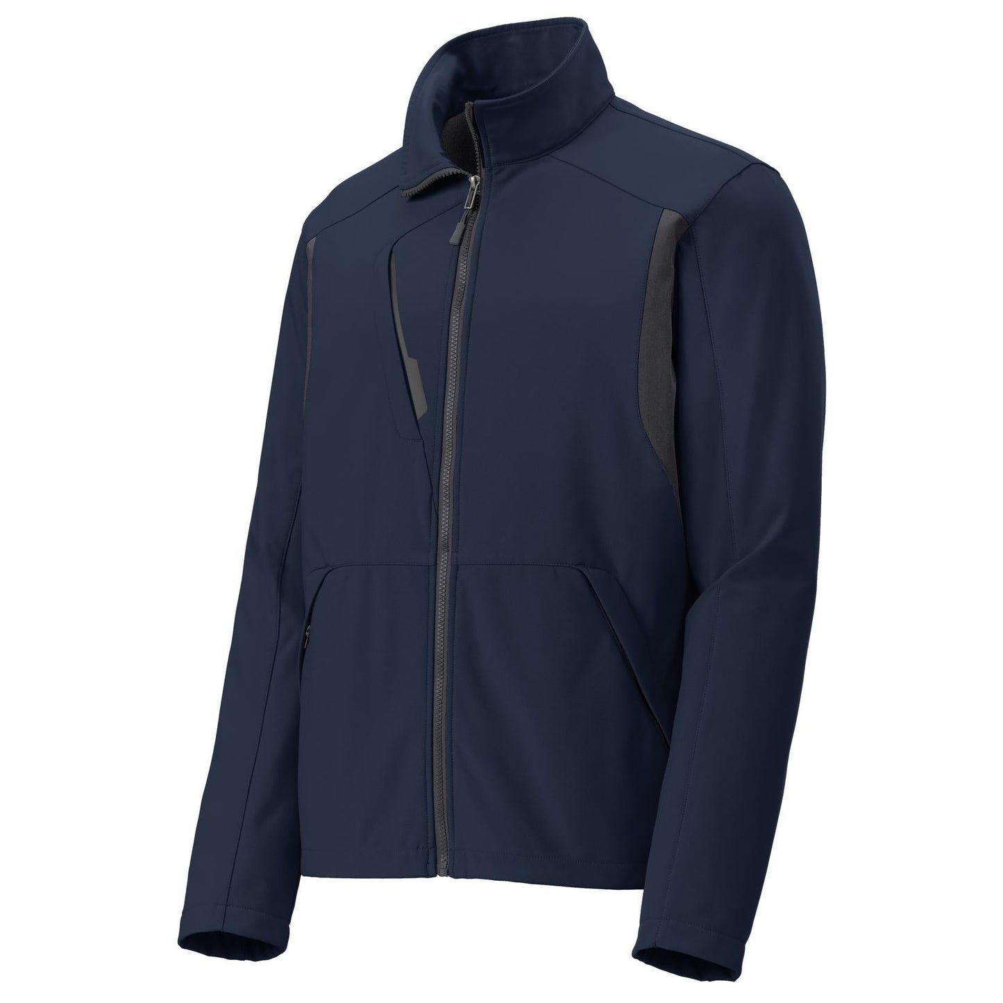 Battleship Grey Soft Shell Jacket - Port Authority - Stylish Design