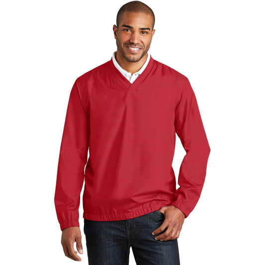 Rich Red Windbreaker - Port Authority - Stylish Design