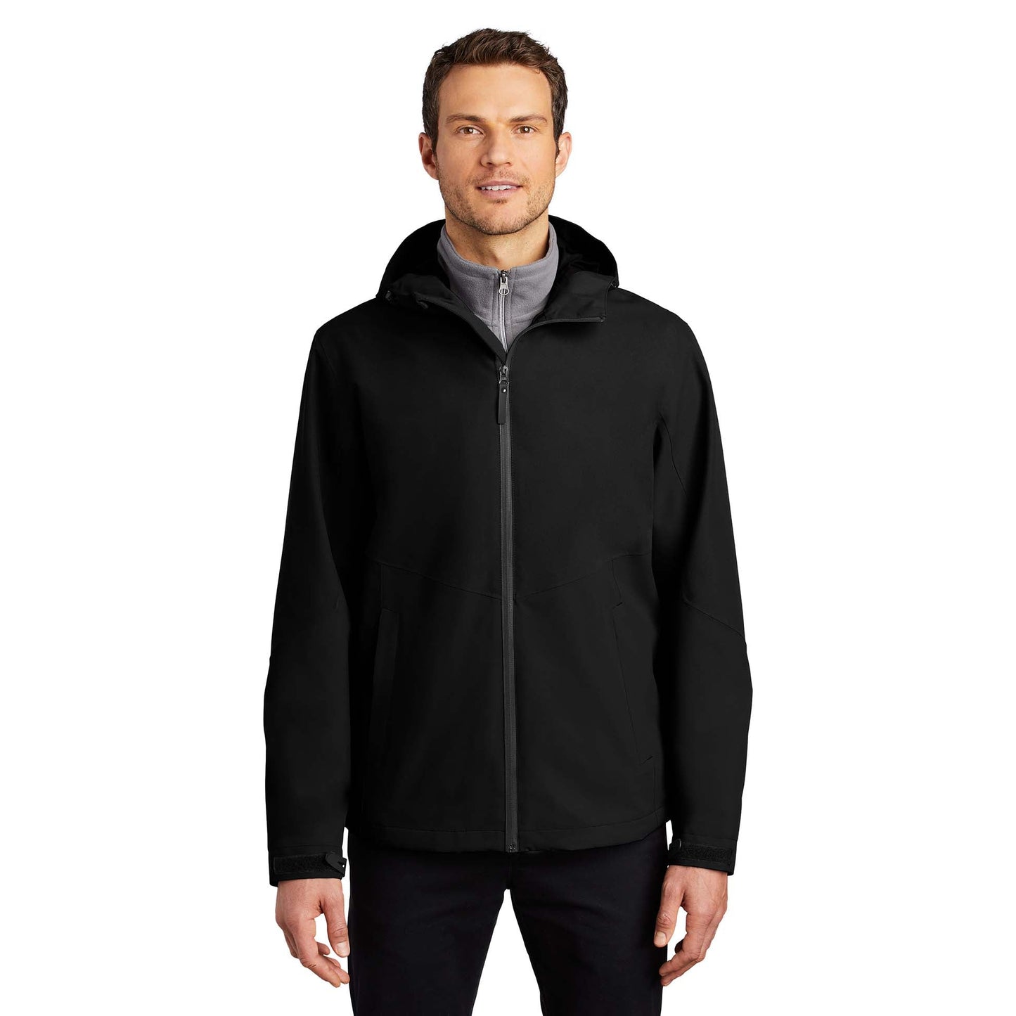 Deep Black Jacket - Port Authority - Waterproof Style