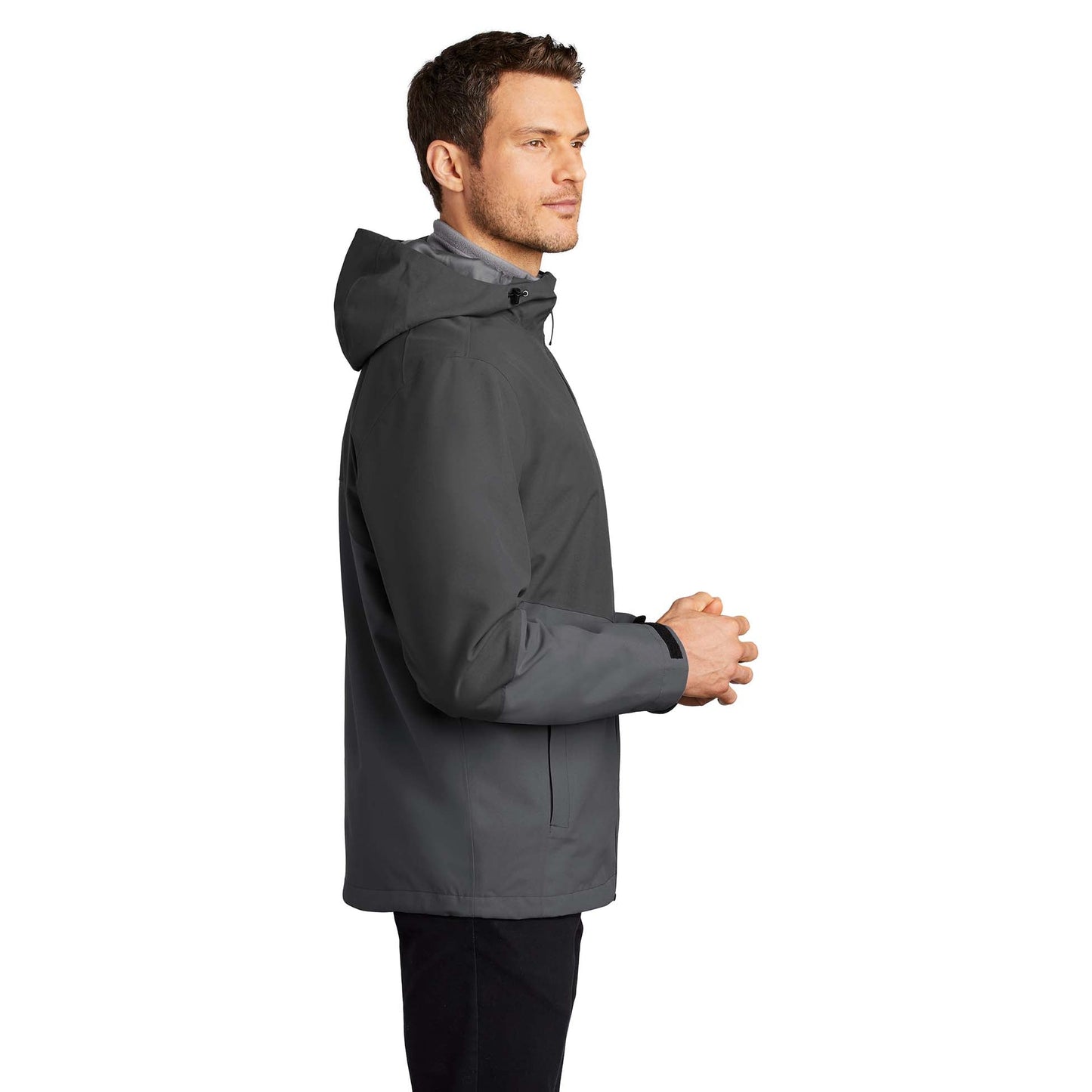 Deep Black Jacket - Port Authority - Waterproof Style
