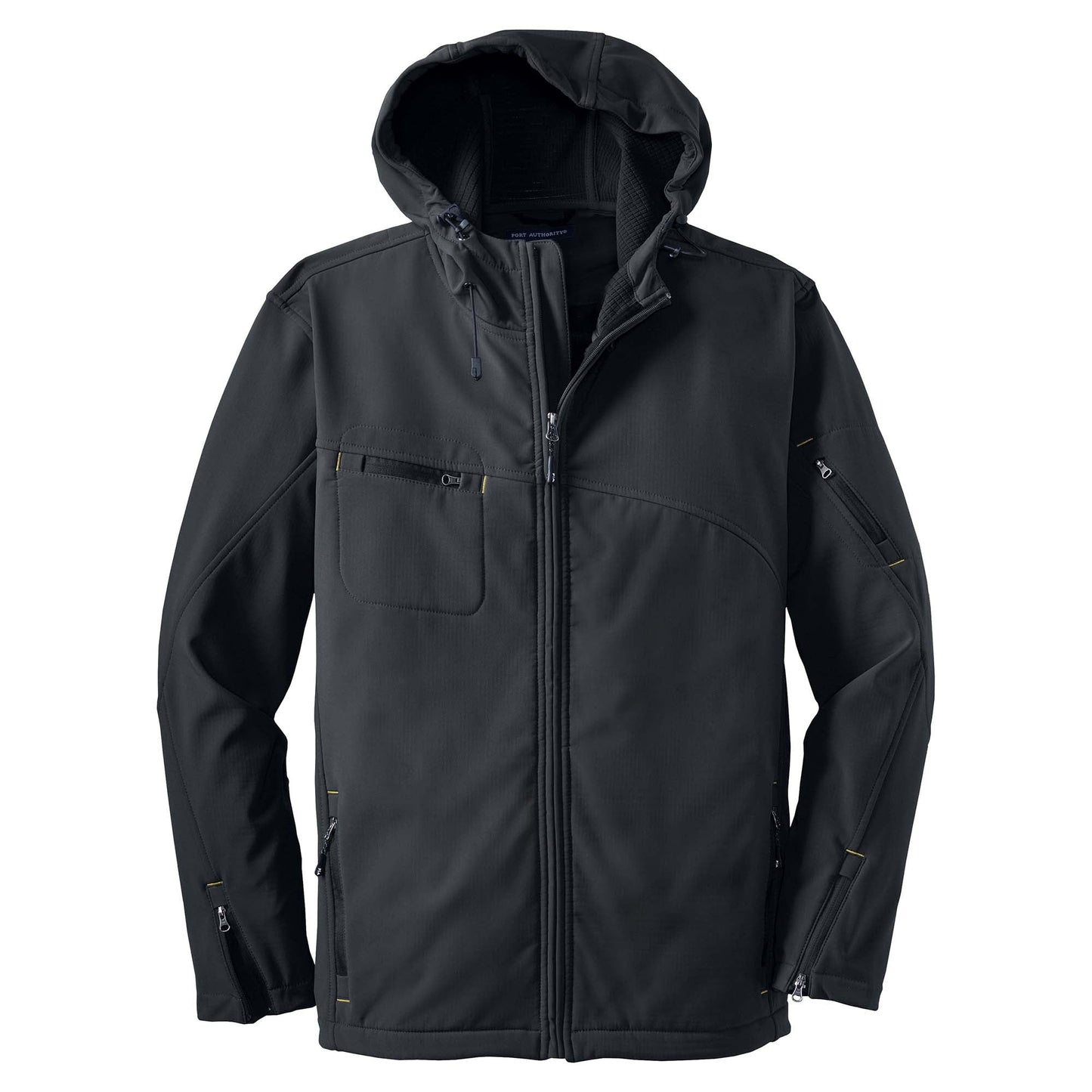 Black/Engine Red Jacket - Port Authority - Soft Shell