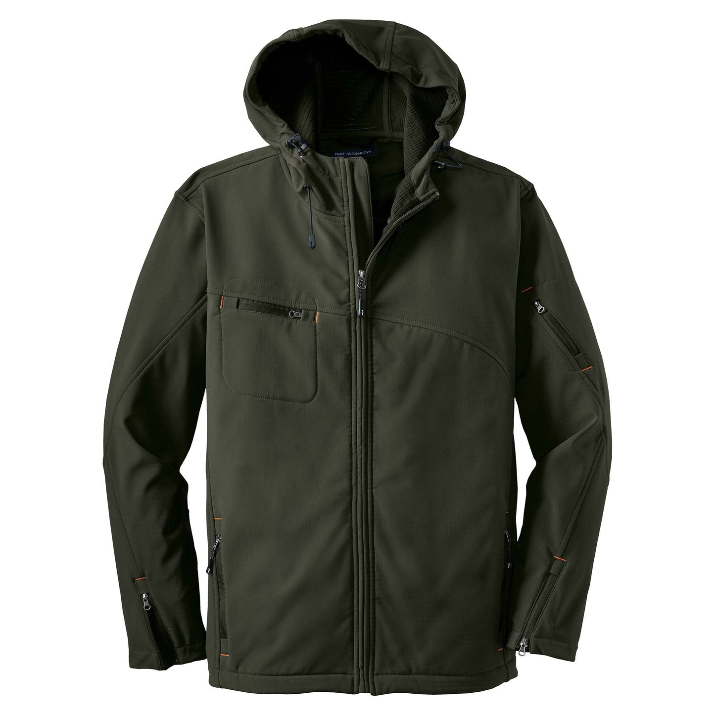 Black/Engine Red Jacket - Port Authority - Soft Shell