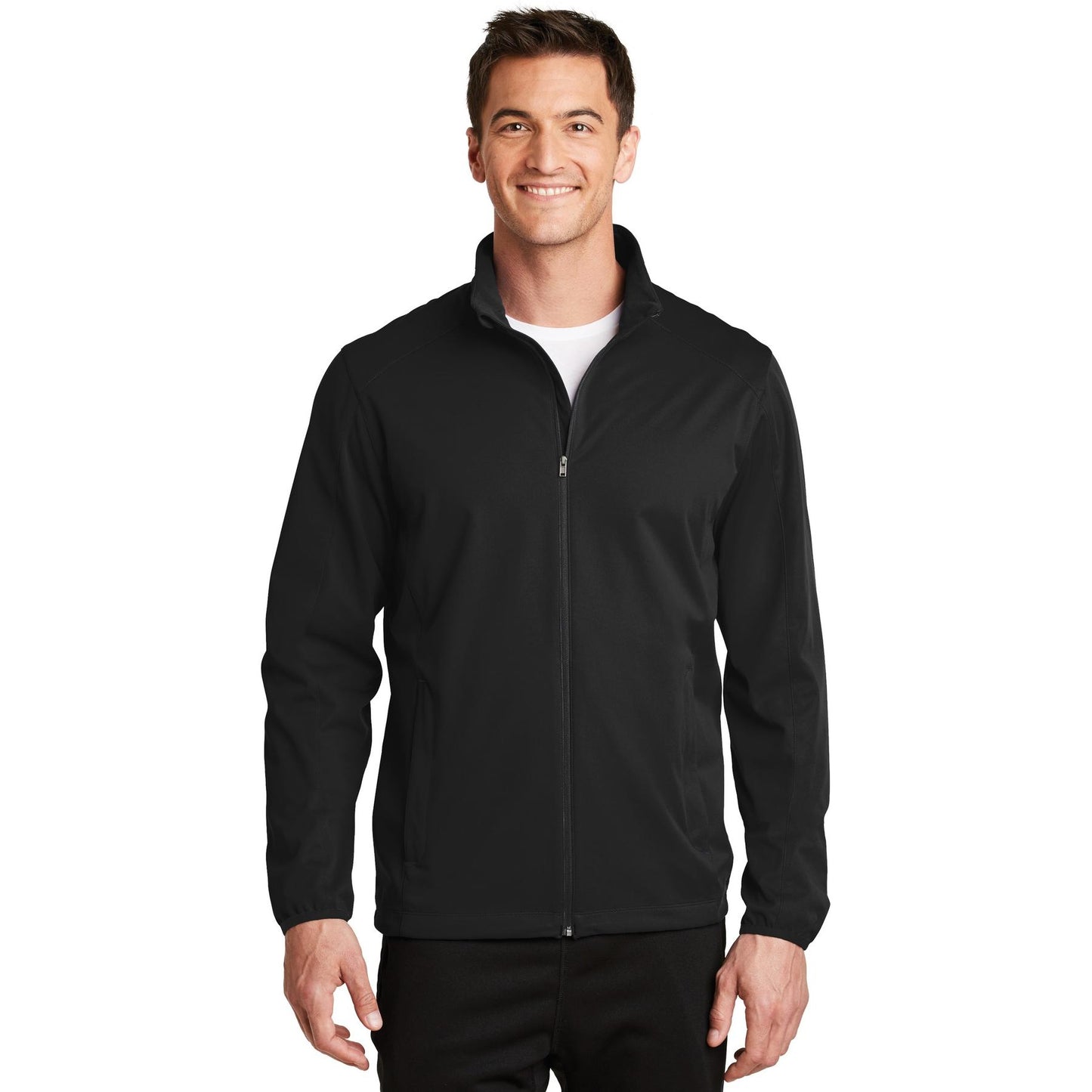 Deep Black Jacket - Port Authority - Active Soft Shell