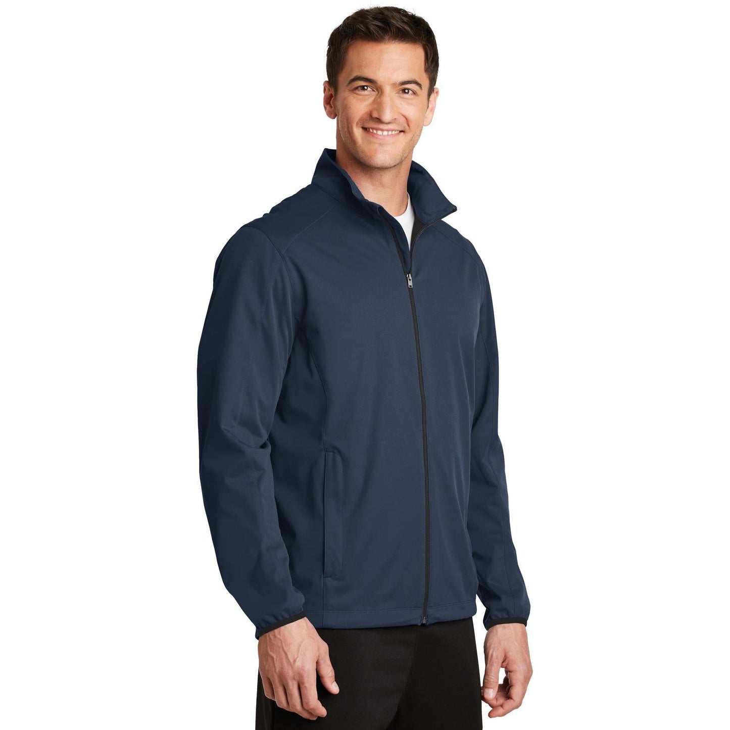 Deep Black Jacket - Port Authority - Active Soft Shell