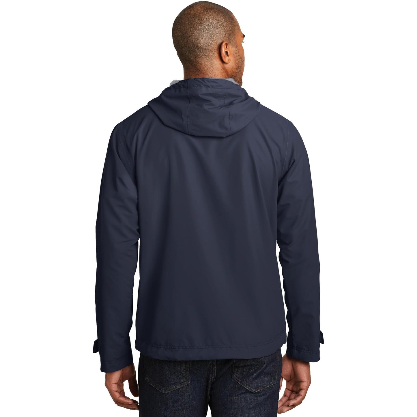 Black Rain Jacket - Port Authority - Waterproof Style