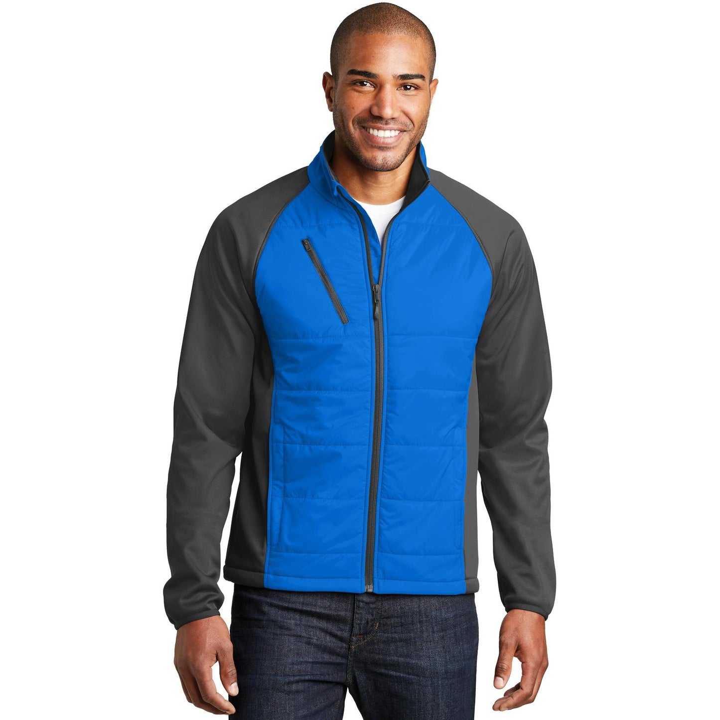 Deep Black Jacket - Port Authority - Water-Resistant