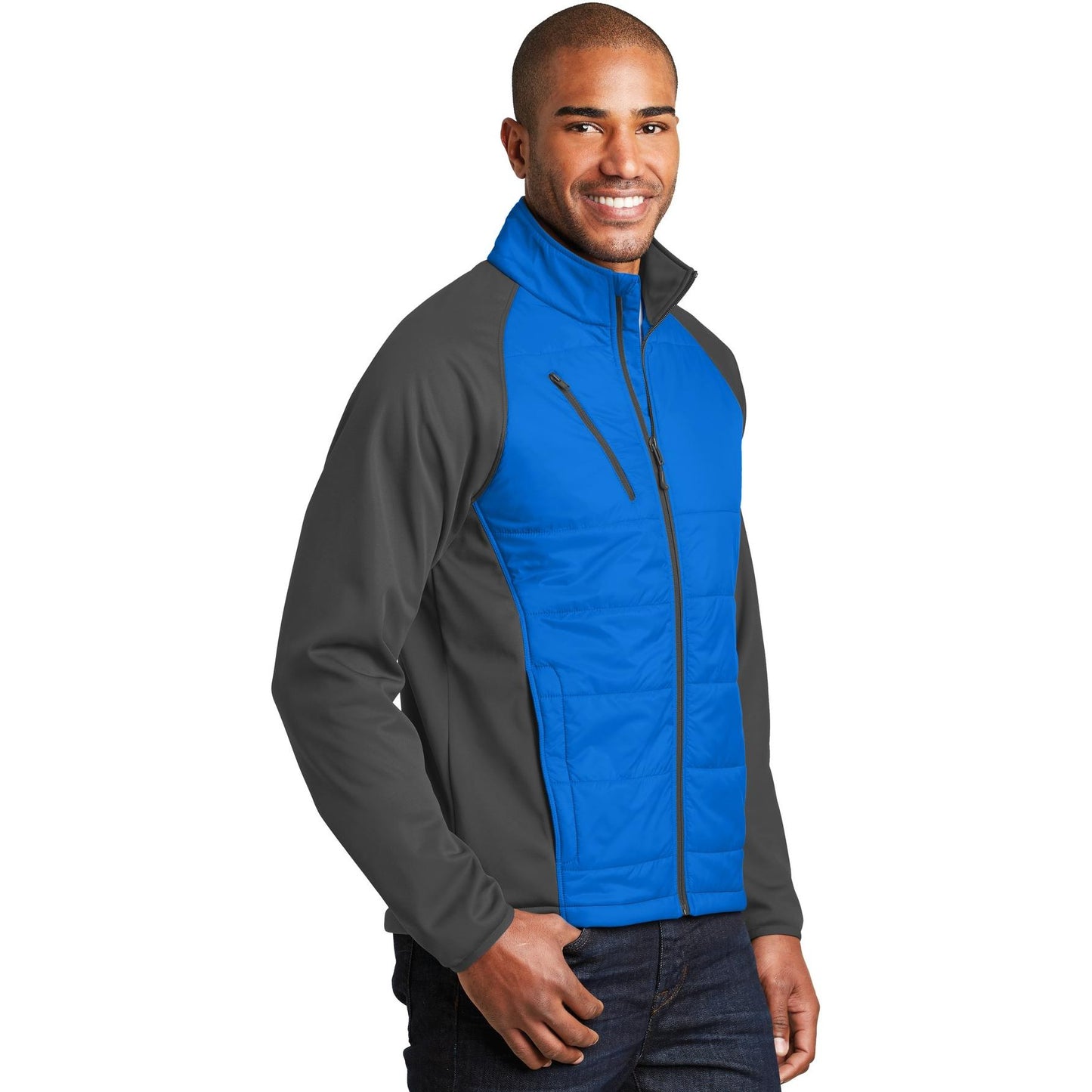 Deep Black Jacket - Port Authority - Water-Resistant