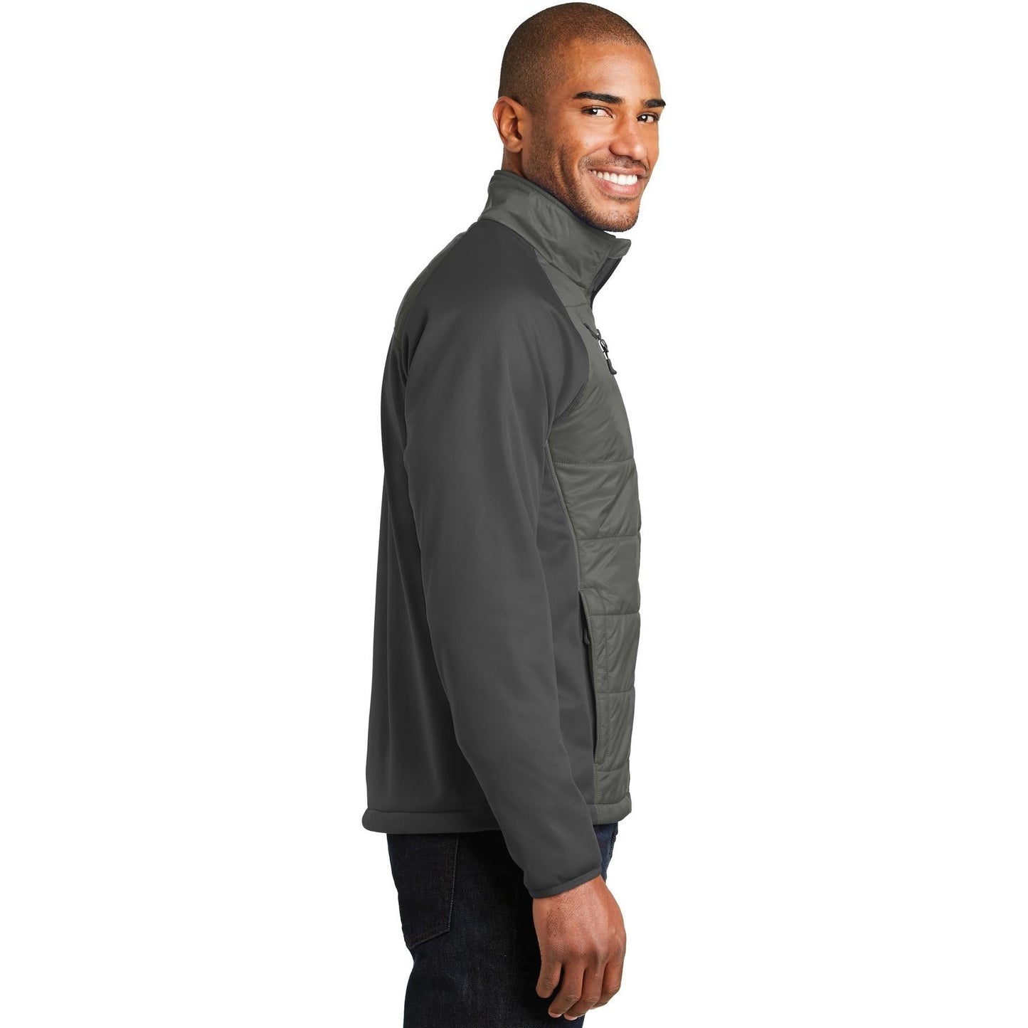Deep Black Jacket - Port Authority - Water-Resistant