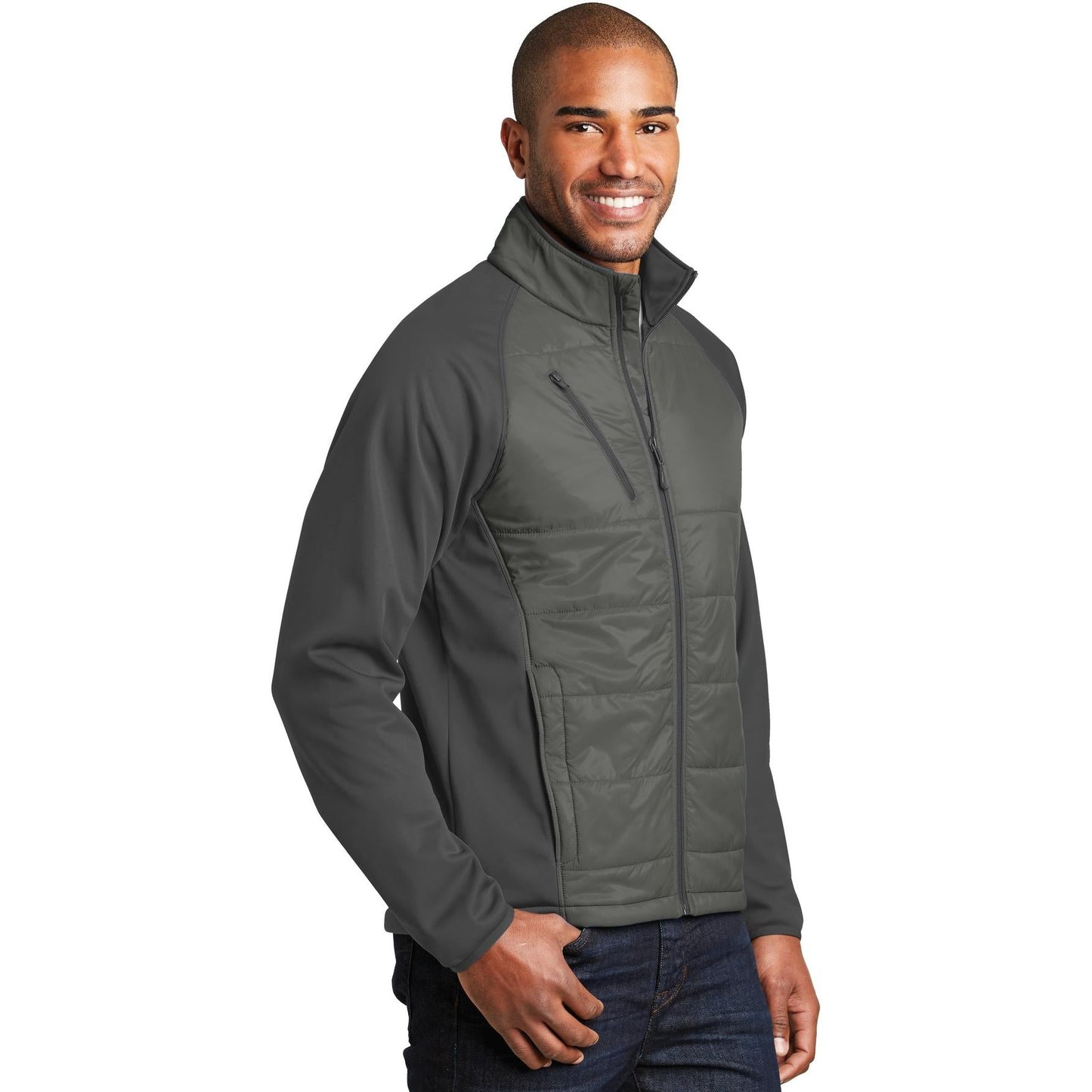 Deep Black Jacket - Port Authority - Water-Resistant