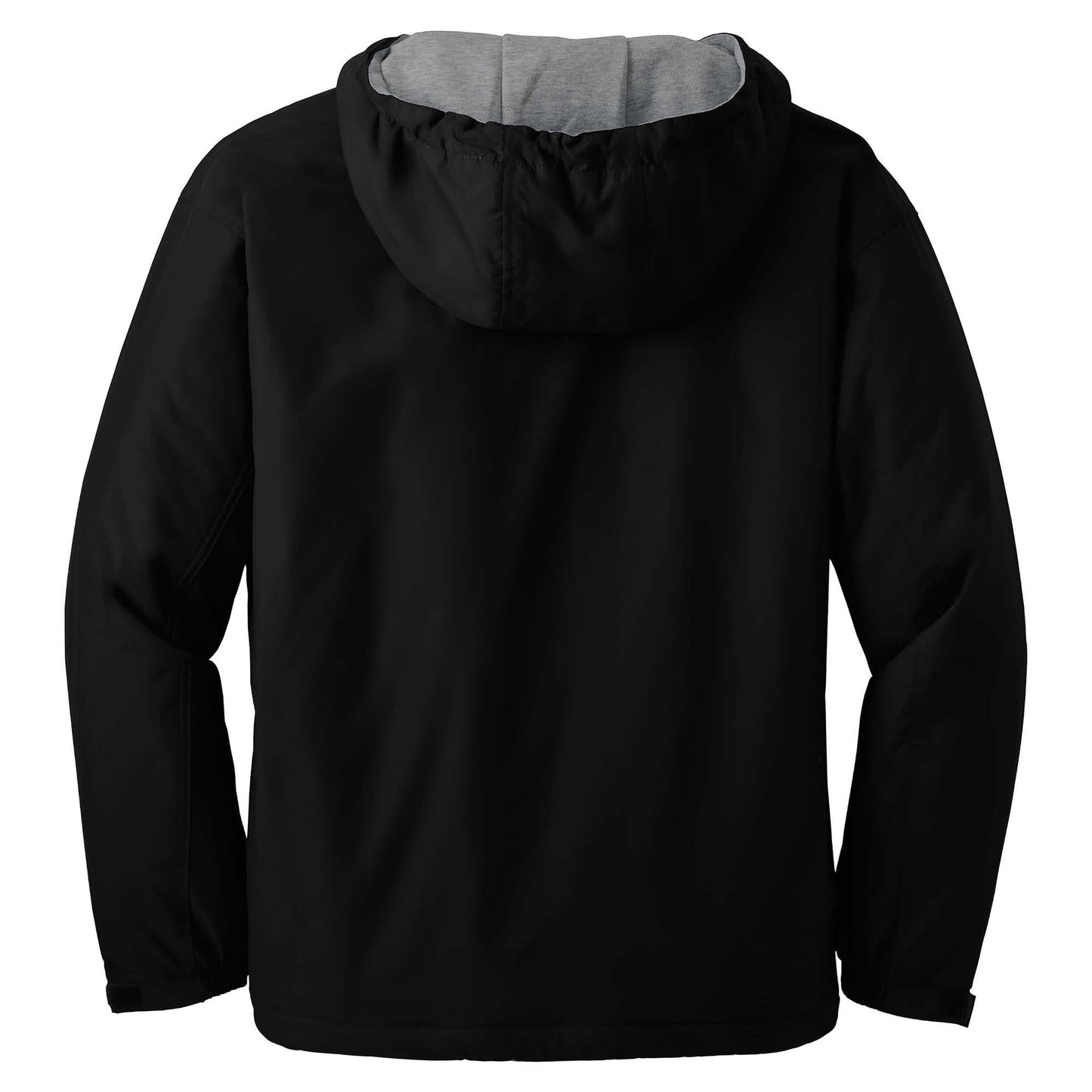 Black/Light Oxford Jacket - Port Authority - Nylon Shell