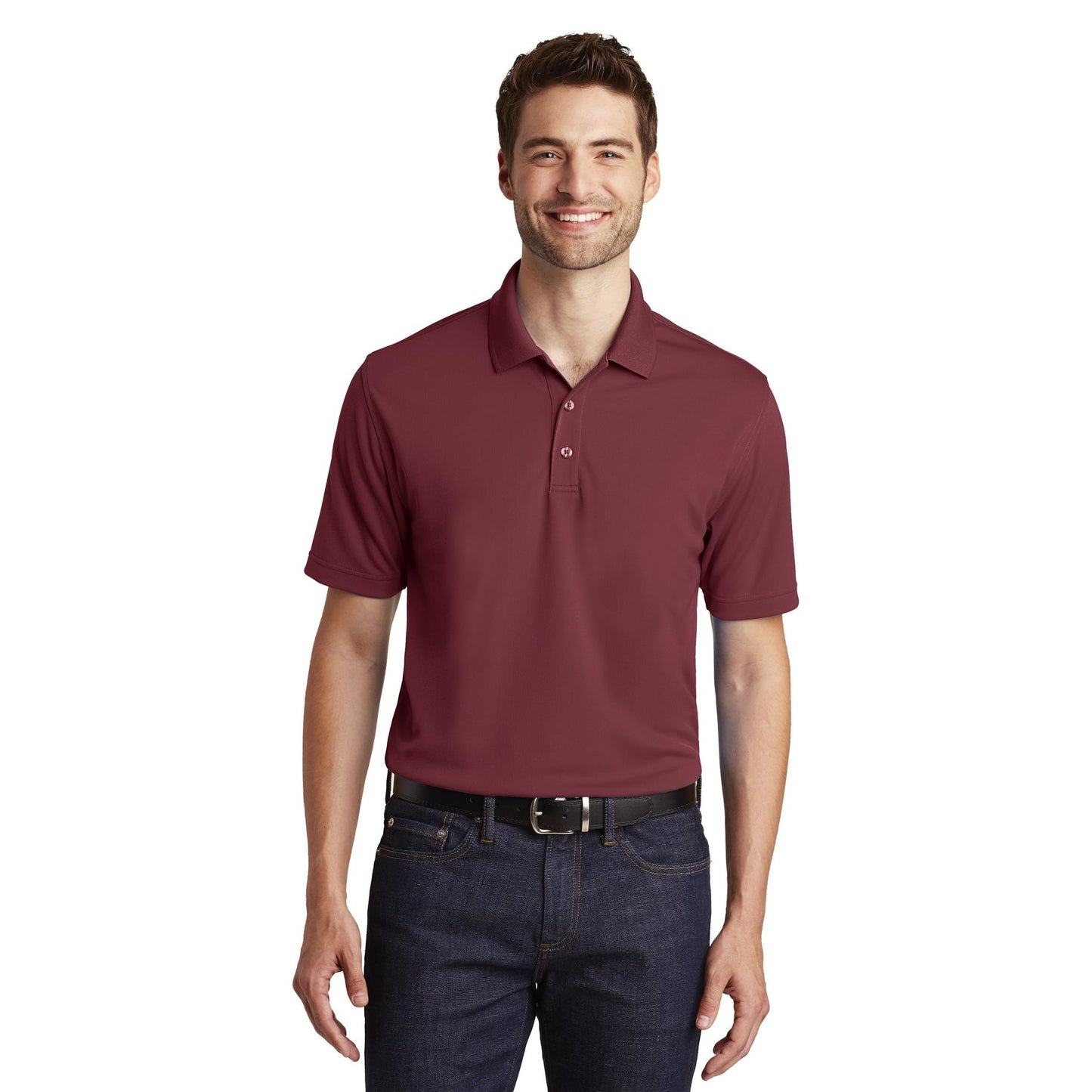 Bright Kelly Green Polo - Port Authority - Breathable Design