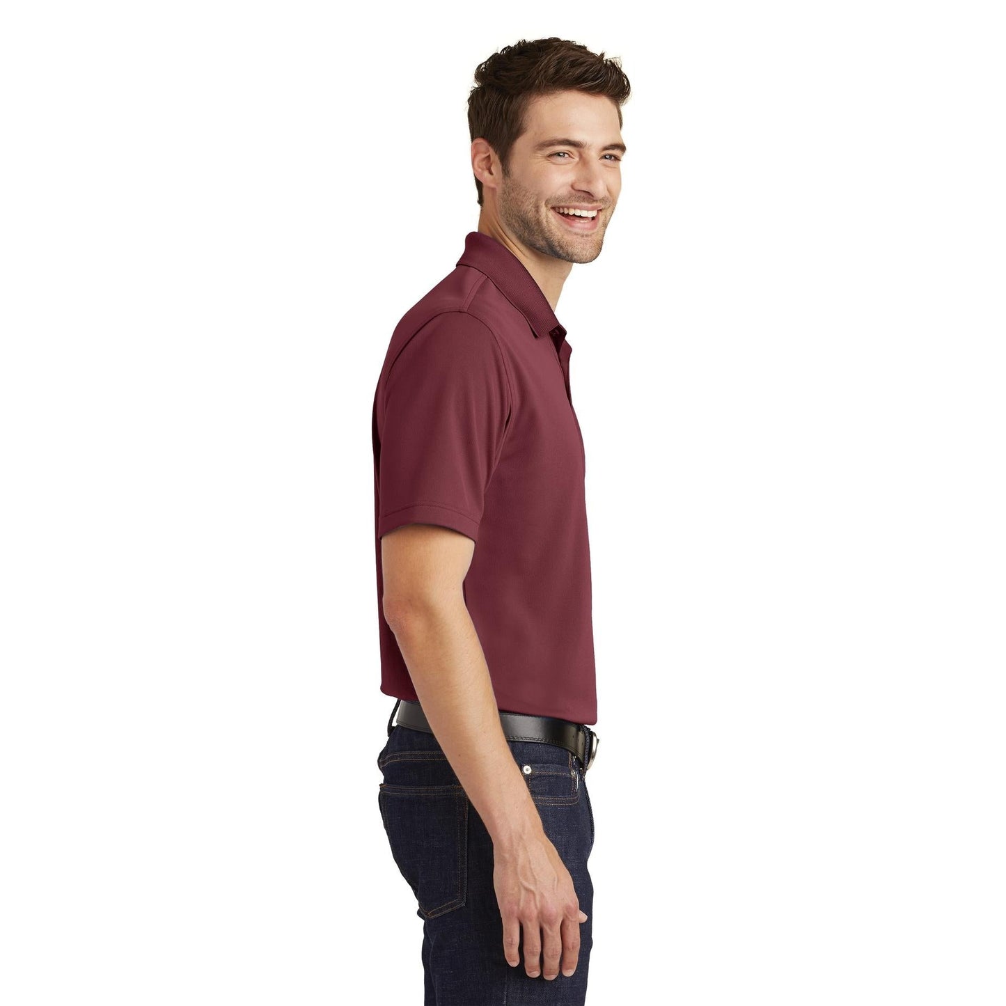 Bright Kelly Green Polo - Port Authority - Breathable Design