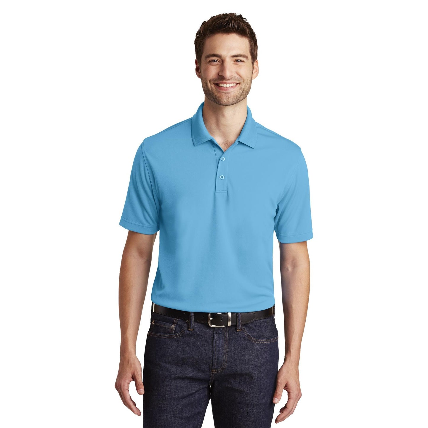 Bright Kelly Green Polo - Port Authority - Breathable Design