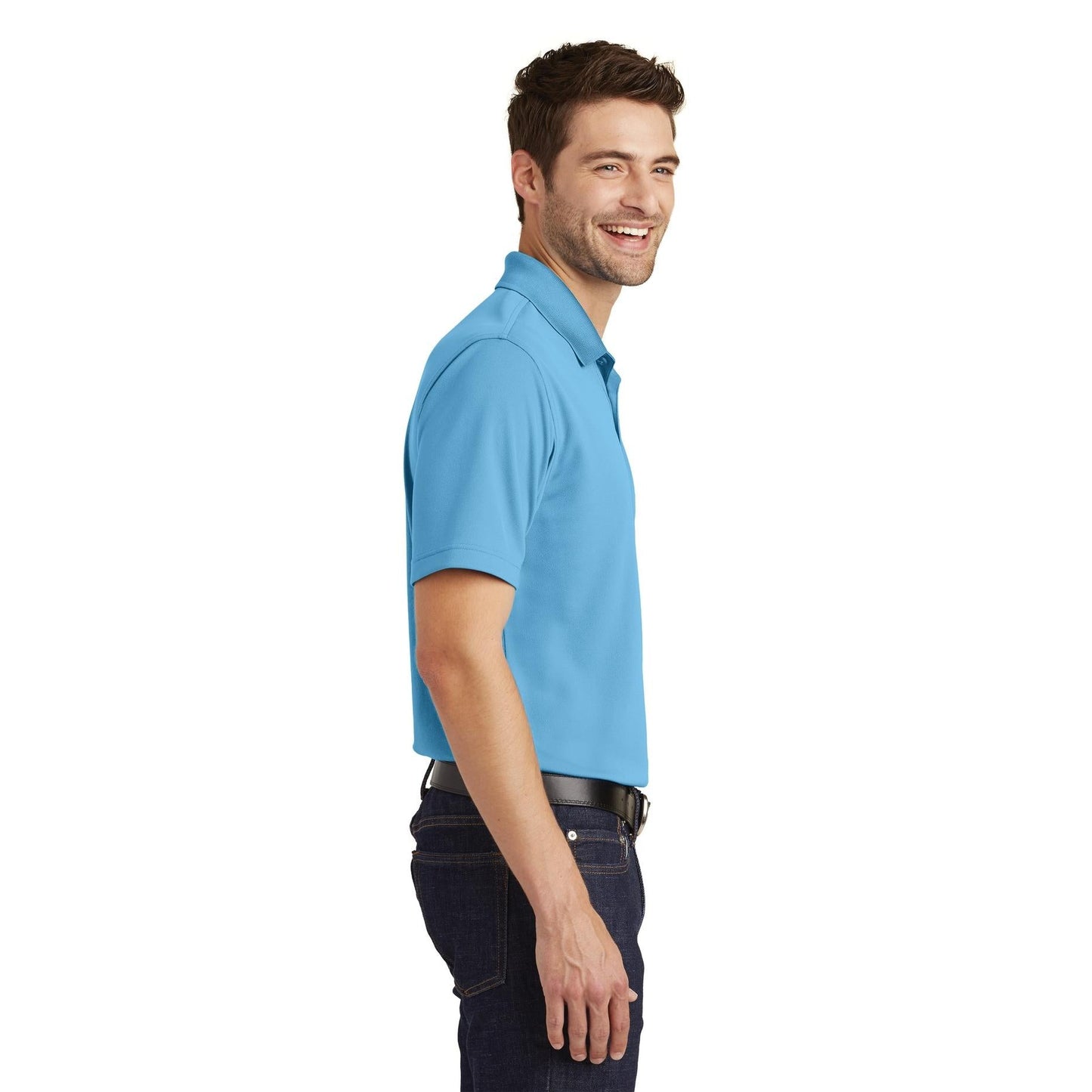 Bright Kelly Green Polo - Port Authority - Breathable Design