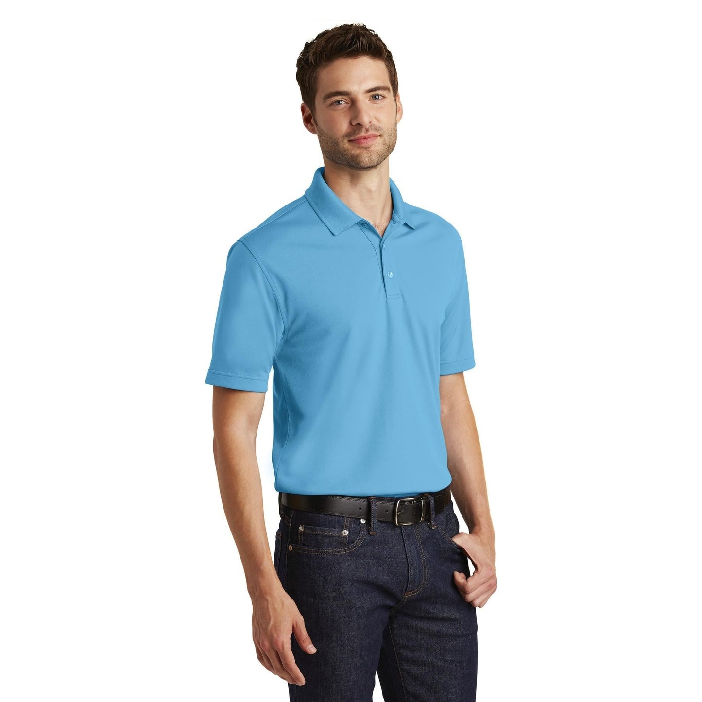 Bright Kelly Green Polo - Port Authority - Breathable Design