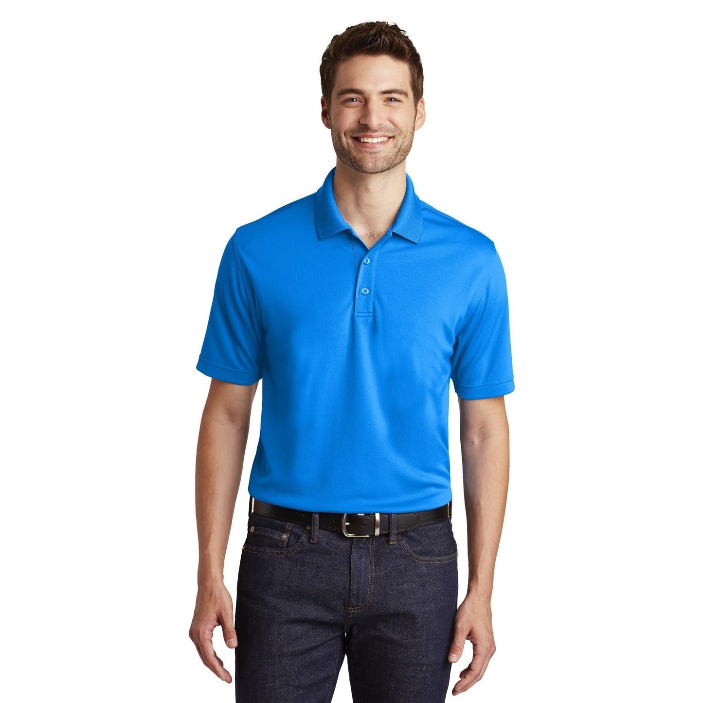 Bright Kelly Green Polo - Port Authority - Breathable Design