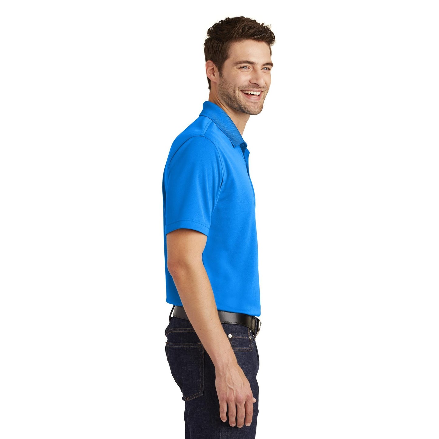 Bright Kelly Green Polo - Port Authority - Breathable Design