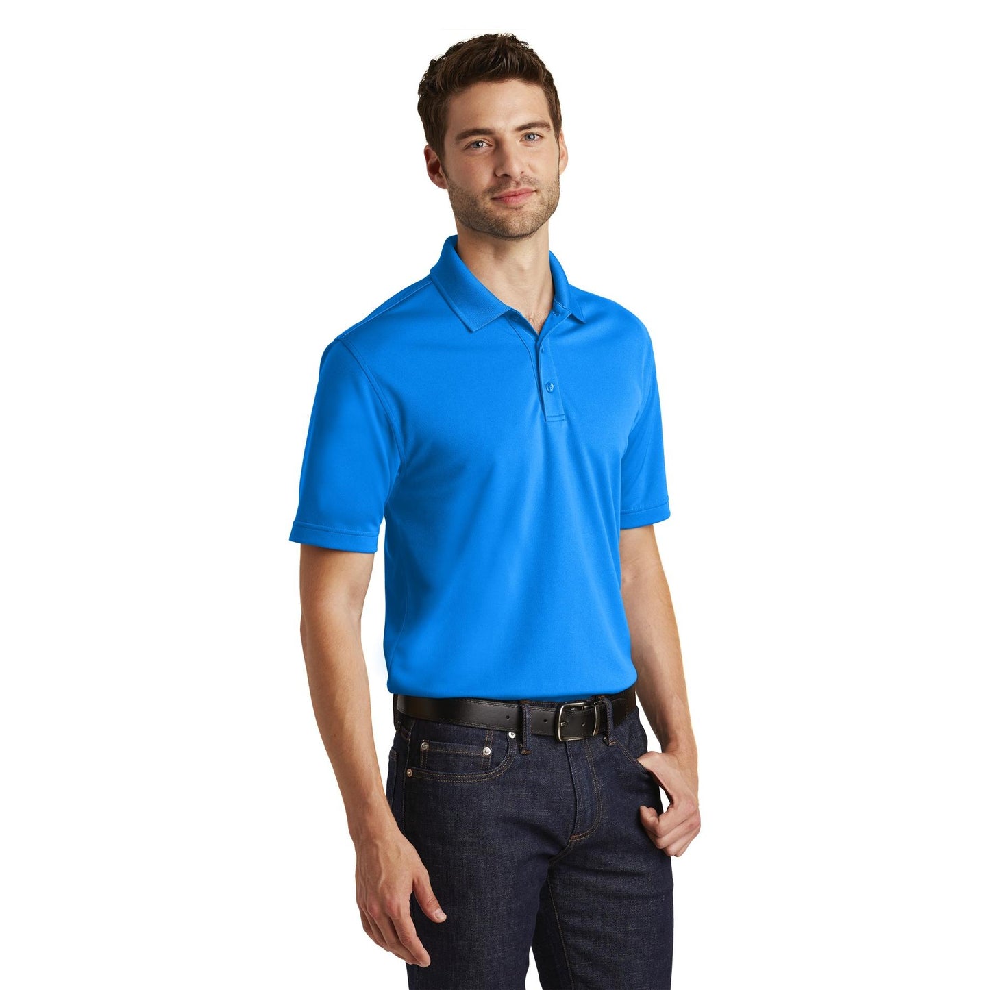 Bright Kelly Green Polo - Port Authority - Breathable Design