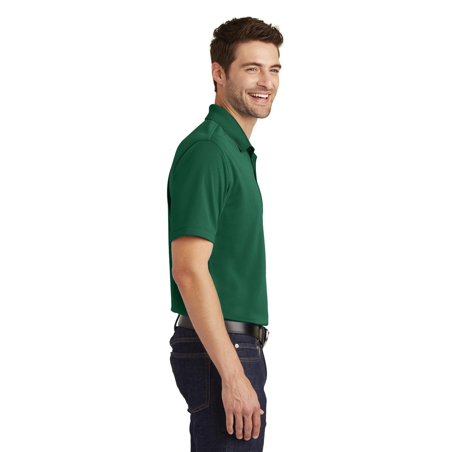 Bright Kelly Green Polo - Port Authority - Breathable Design