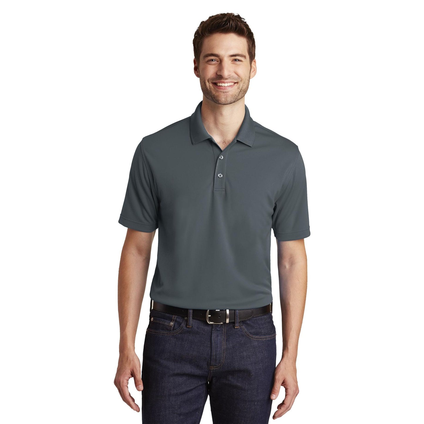 Bright Kelly Green Polo - Port Authority - Breathable Design