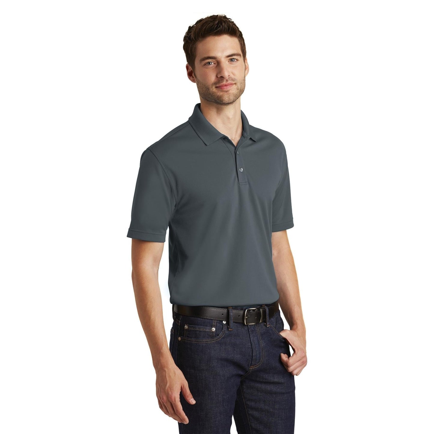 Bright Kelly Green Polo - Port Authority - Breathable Design