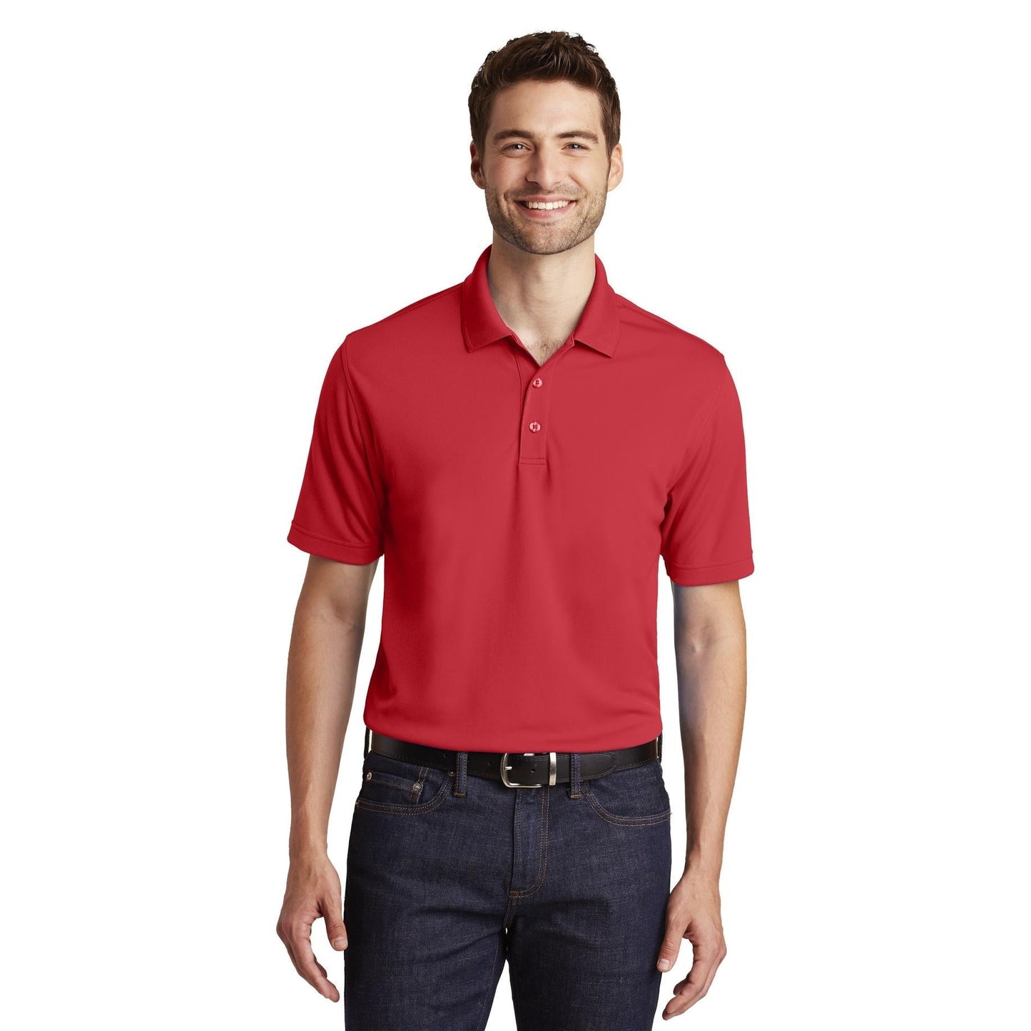 Bright Kelly Green Polo - Port Authority - Breathable Design