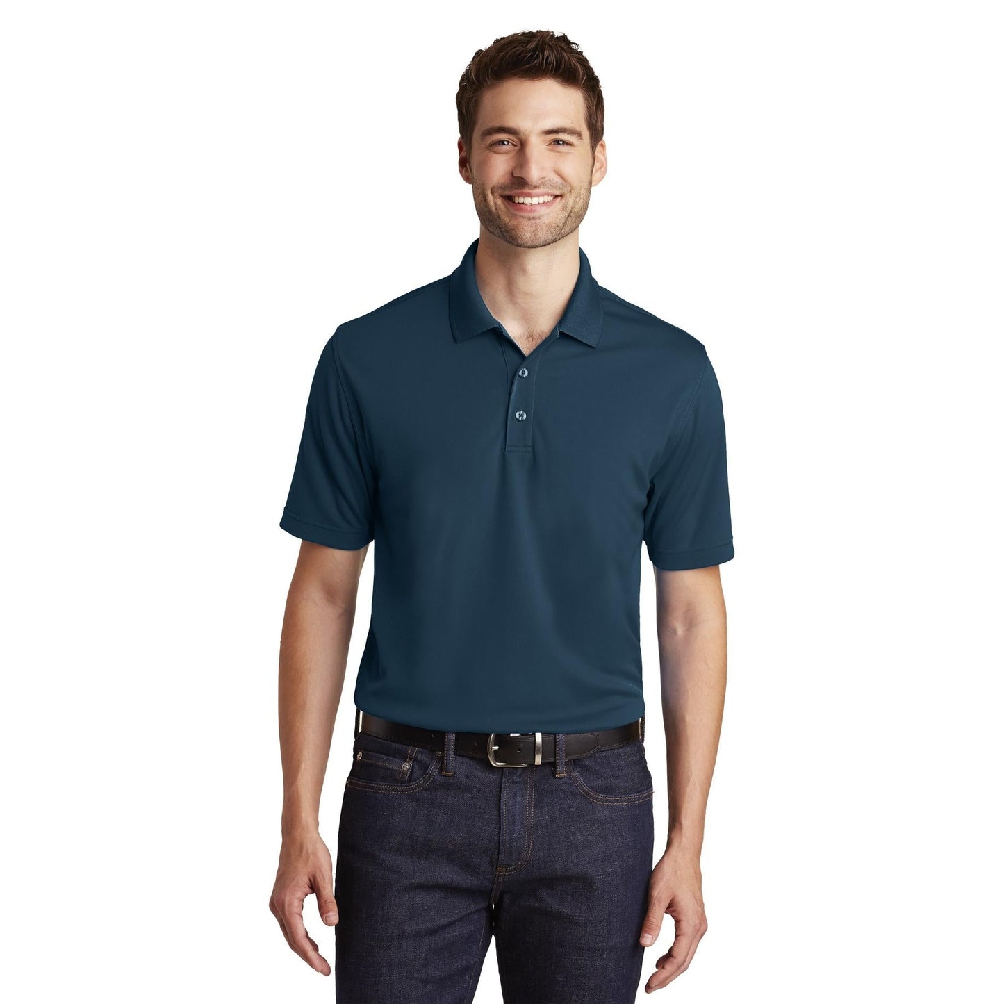 Bright Kelly Green Polo - Port Authority - Breathable Design