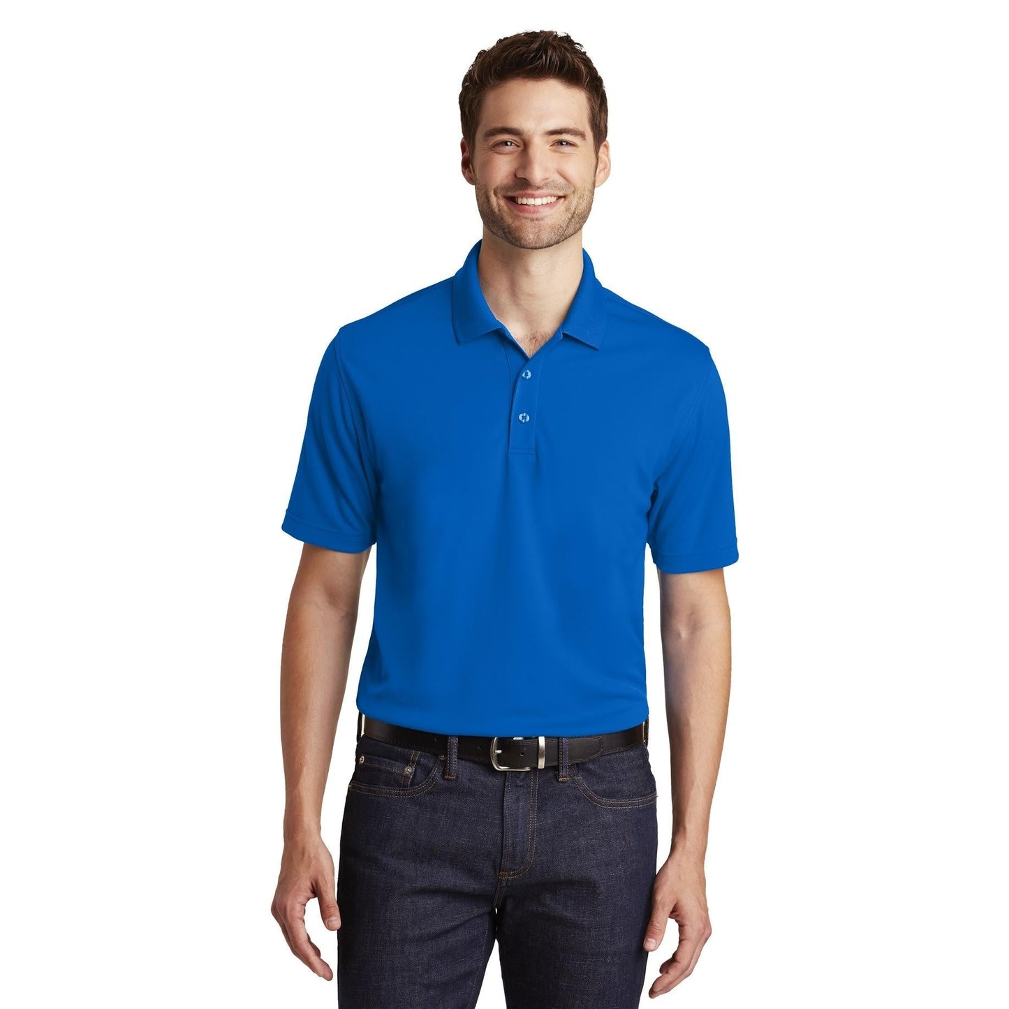 Bright Kelly Green Polo - Port Authority - Breathable Design