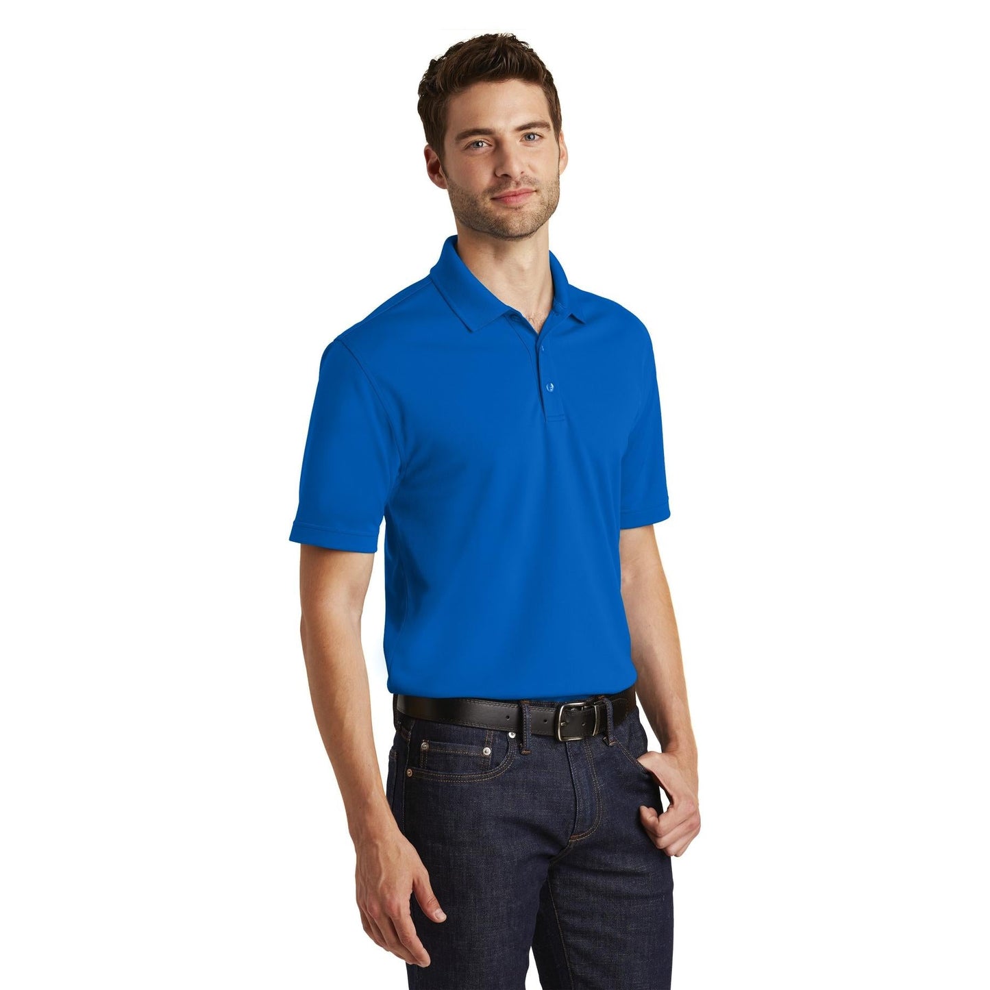 Bright Kelly Green Polo - Port Authority - Breathable Design