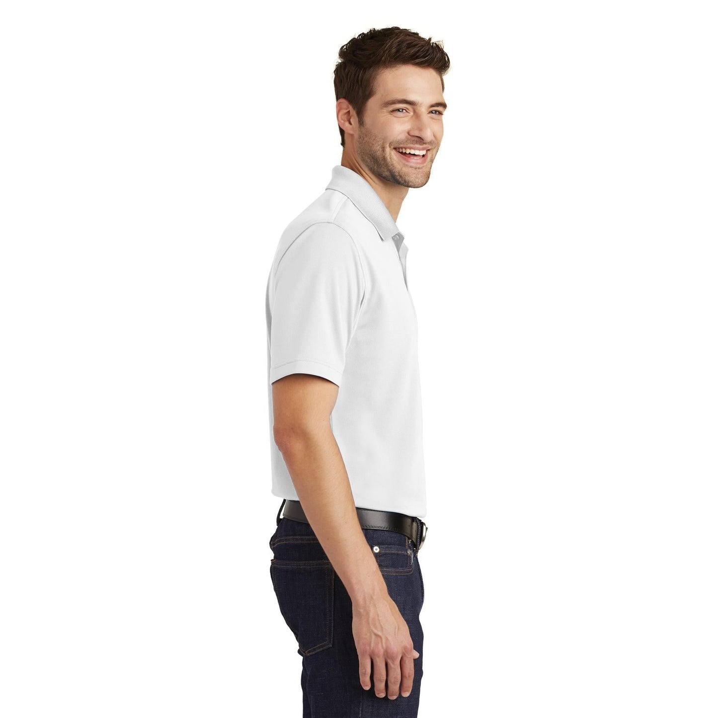 Bright Kelly Green Polo - Port Authority - Breathable Design