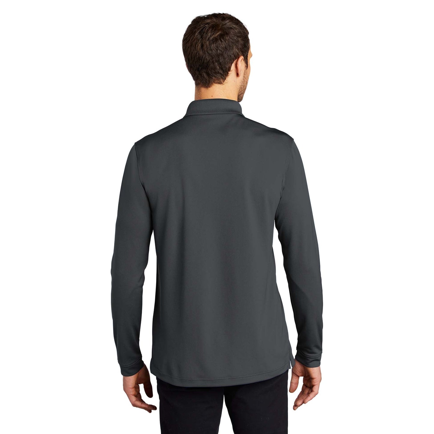 Deep Black Polo Shirts - Port Authority - Micro-Mesh