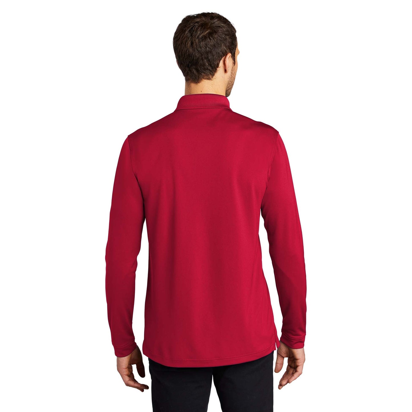 Deep Black Polo Shirts - Port Authority - Micro-Mesh