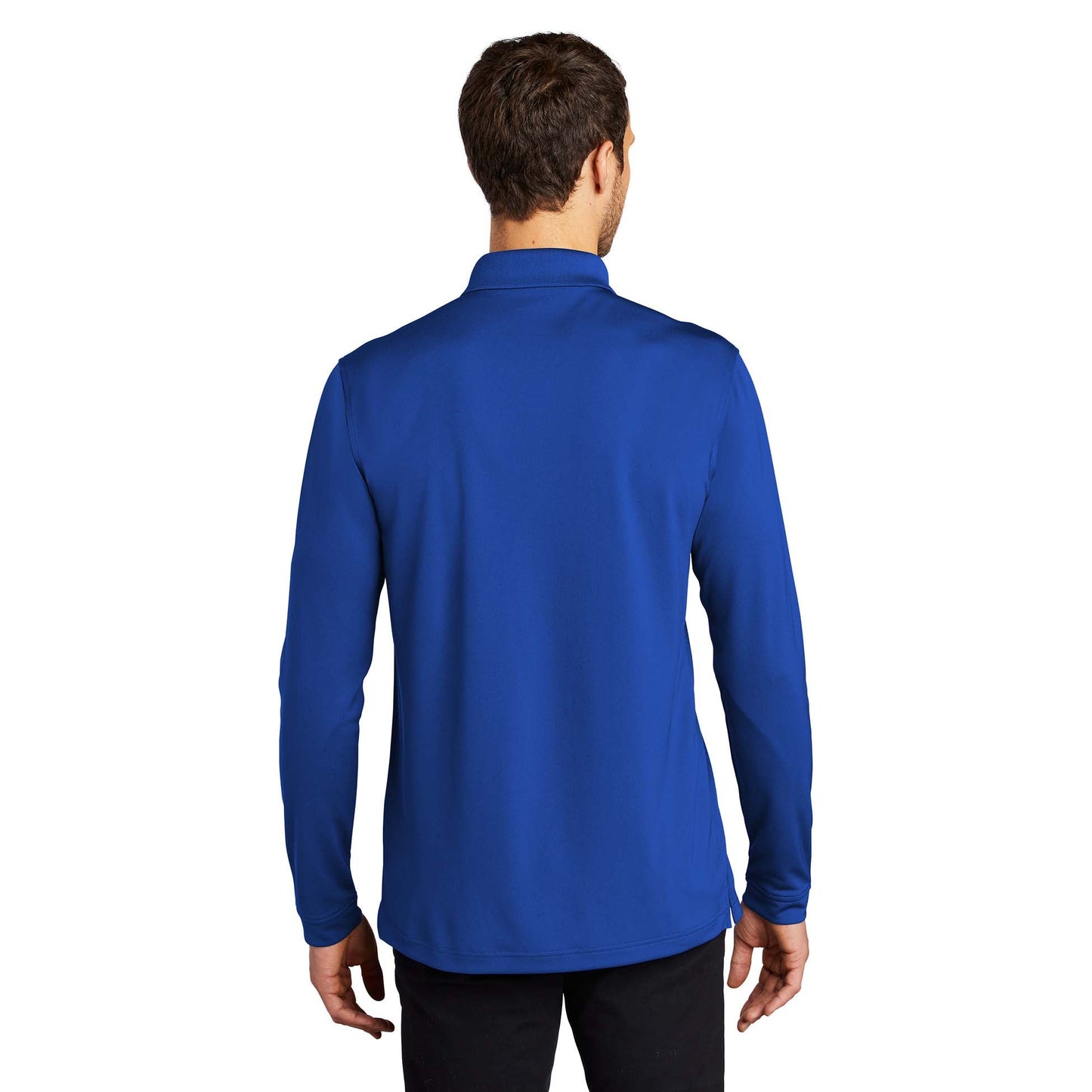 Deep Black Polo Shirts - Port Authority - Micro-Mesh